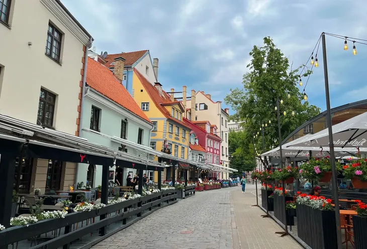 Līvu Square in Riga
