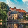 Old houses in Bruges