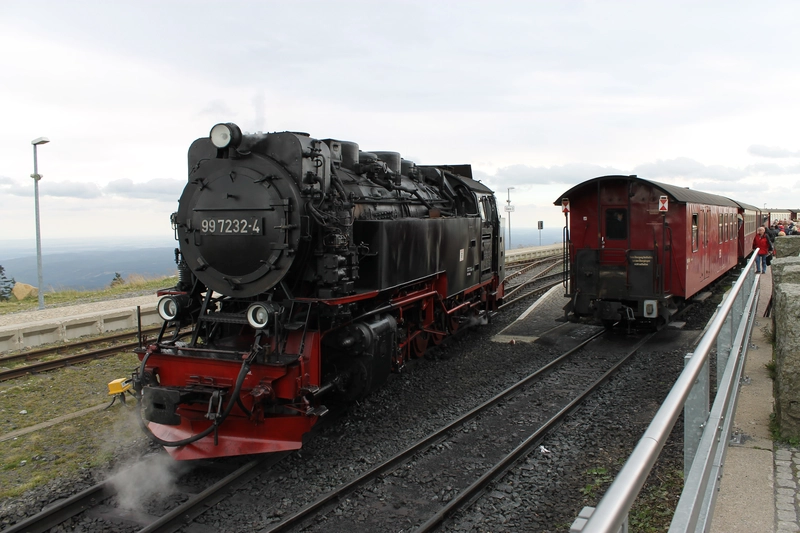 Steam train on the Brocken