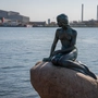 Little Mermaid Statue in Copenhagen