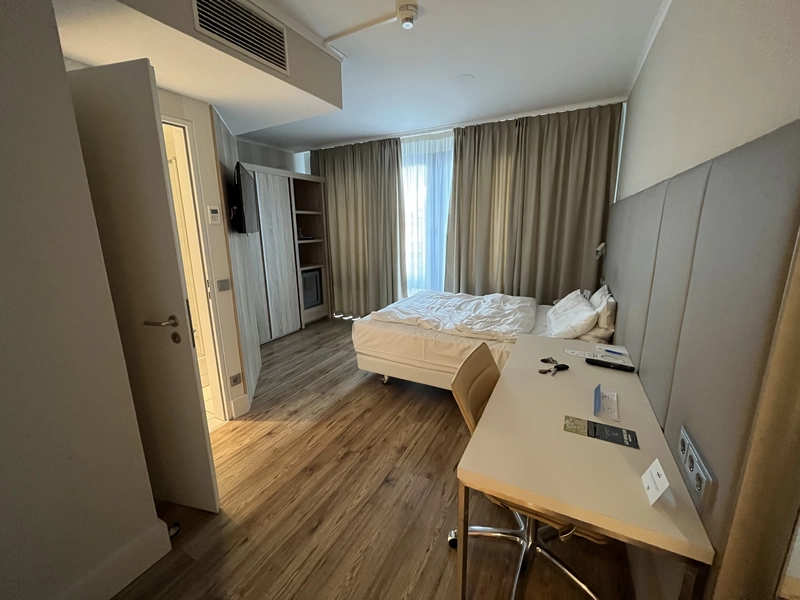 My hotel room in Dortmund