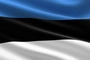 The flag of Estonia