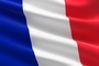 The flag of France