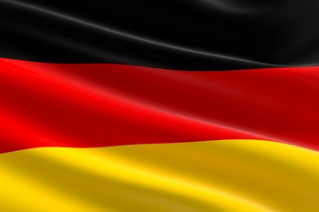 The flag of Germany
