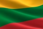 The flag of Lithuania