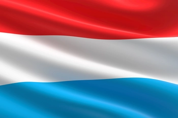 The flag of Luxembourg