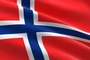 The flag of Norway