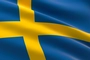 The flag of Sweden