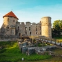 Castle ruins in Cēsis in Latvia